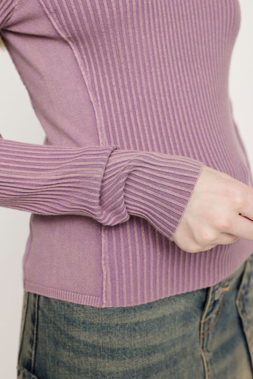 SLY「LAYER WASHED KNIT トップス」|ニット・セーター|