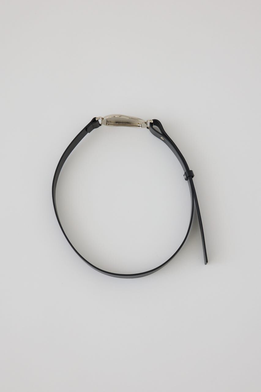 RIM.ARK 「Brass motif thin belt」|ベルト|