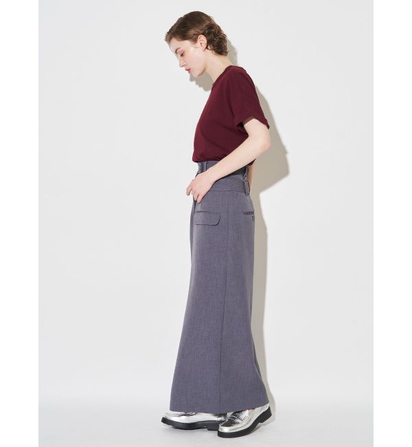 ELENDEEK「DOUBLE BELT SK」|スカート|