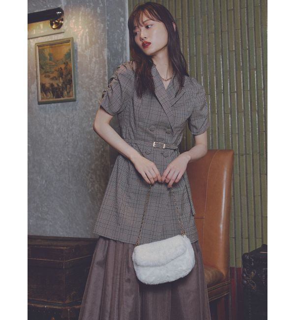 RESEXXY「コンパクトファーバッグ」|ショルダー・メッセンジャー|