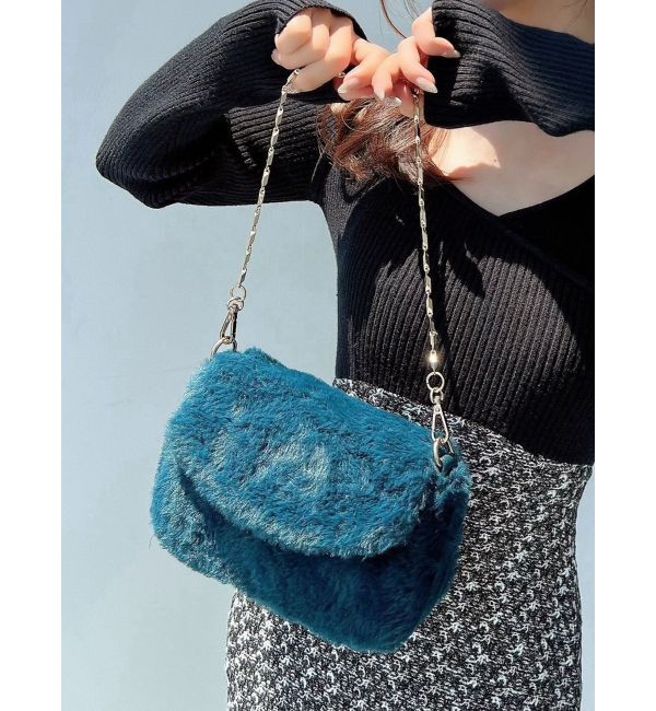 RESEXXY「コンパクトファーバッグ」|ショルダー・メッセンジャー|