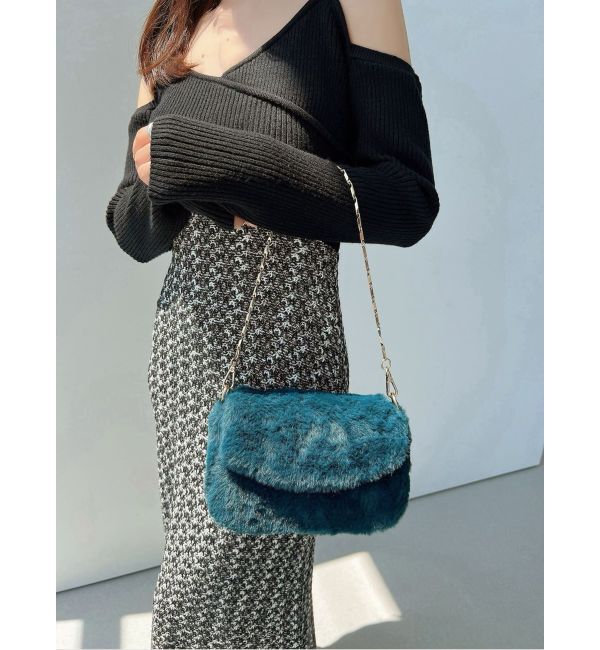 RESEXXY「コンパクトファーバッグ」|ショルダー・メッセンジャー|