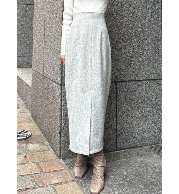 RESEXXY「Iラインタイトスカート」|スカート|グレー