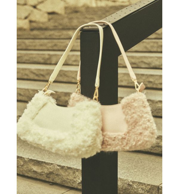 RESEXXY「カールフェイクファーコンビハンドバッグ」|その他|