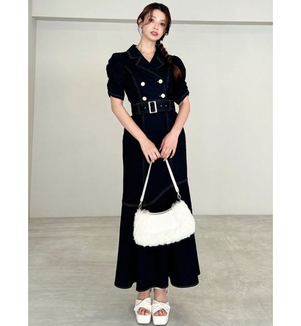 RESEXXY「カールフェイクファーコンビハンドバッグ」|その他|