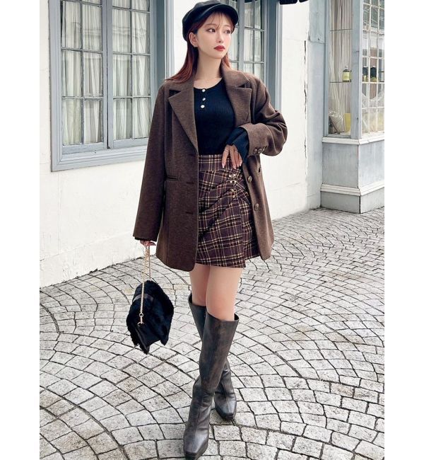 RESEXXY「タックミニスカパン」|スカート|