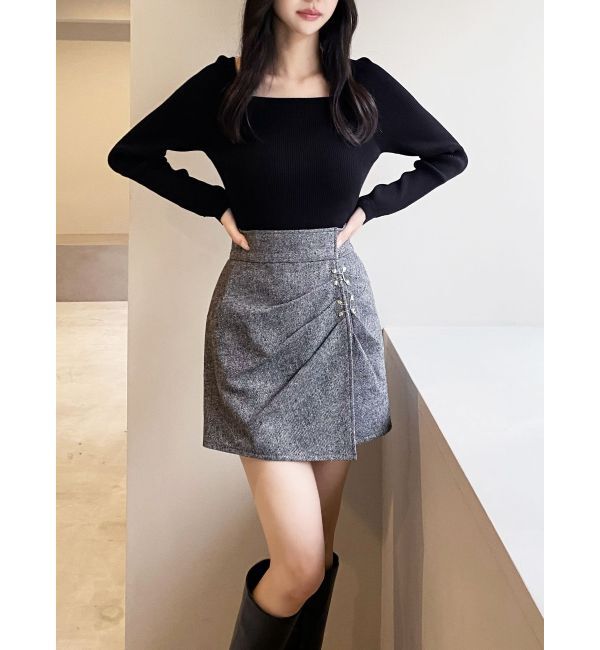 RESEXXY「タックミニスカパン」|スカート|