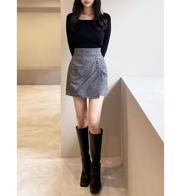 RESEXXY「タックミニスカパン」|スカート|