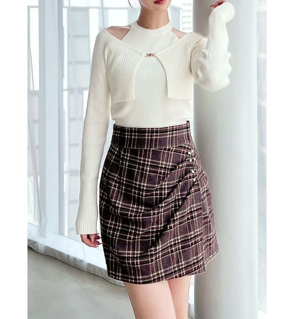 RESEXXY「タックミニスカパン」|スカート|ミックス