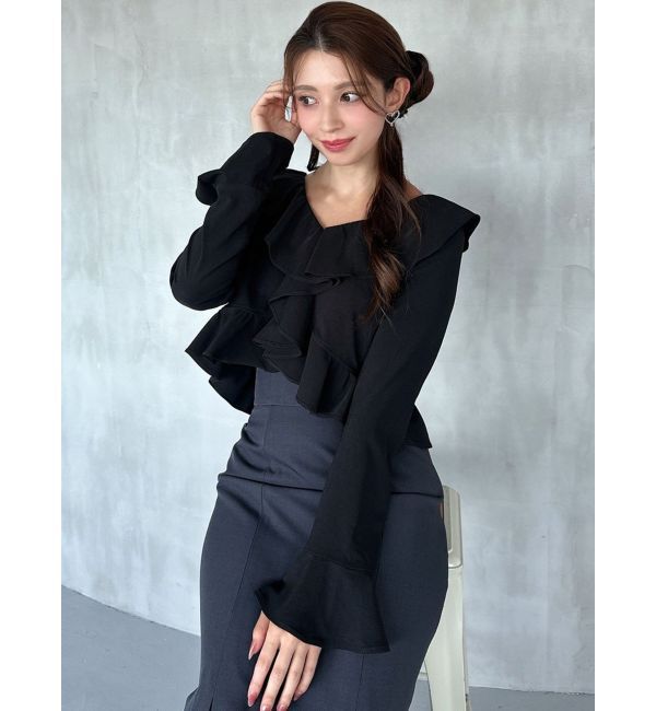 RESEXXY「ラッフルブラウス」|シャツ・ブラウス|