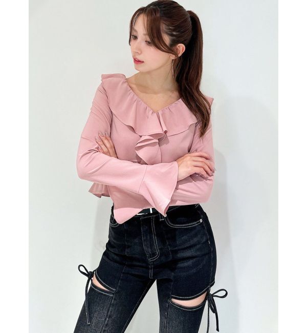 RESEXXY「ラッフルブラウス」|シャツ・ブラウス|