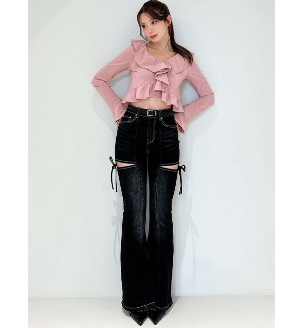 RESEXXY「ラッフルブラウス」|シャツ・ブラウス|