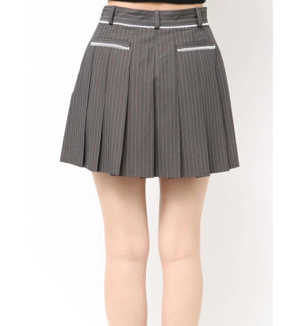 EMODA「レースプリーツスカート」|スカート|