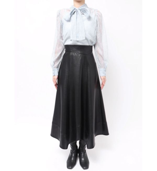 MERCURYDUO「ハンカチヘムフレアスカート」|スカート|