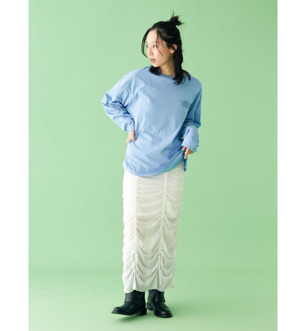 Ungrid「【WEB限定】シャーリングデザインスカート」|スカート|