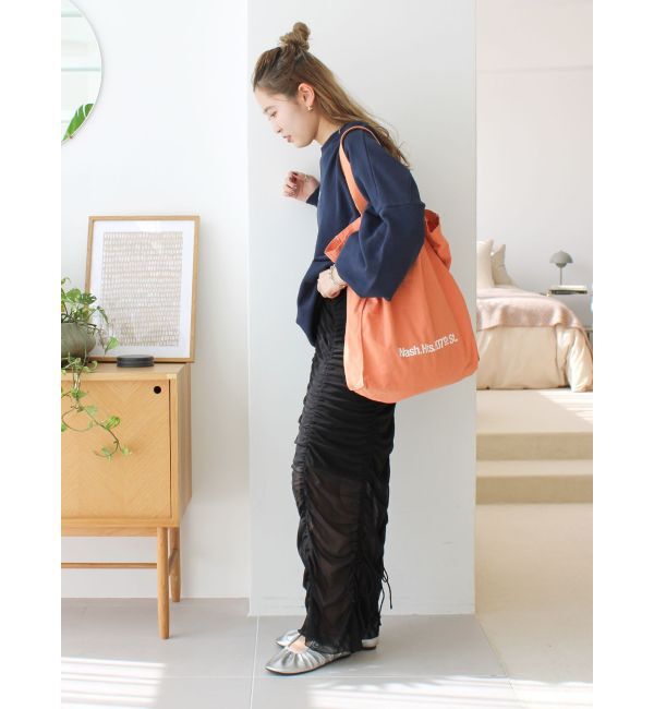 Ungrid「【WEB限定】シャーリングデザインスカート」|スカート|