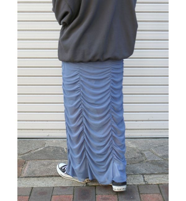 Ungrid「【WEB限定】シャーリングデザインスカート」|スカート|