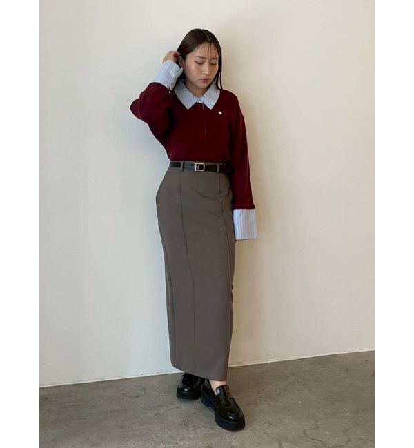 LAGUNAMOON「ピンタックIラインスカート」|スカート|