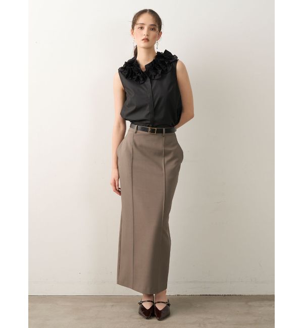 LAGUNAMOON「ピンタックIラインスカート」|スカート|