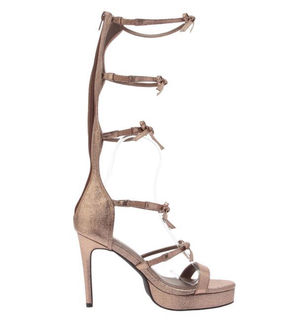 EVRIS「リボンストラップロングヒールサンダル」|サンダル|