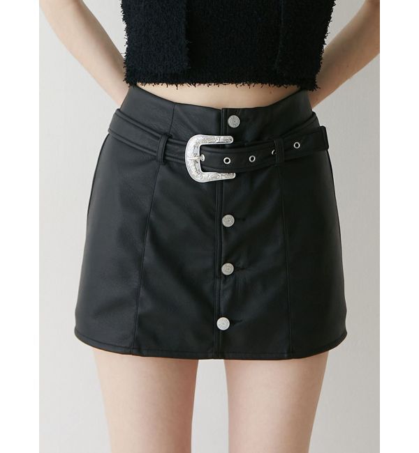 jouetie「ローウエストベルトスカパン」|スカート|ブラック
