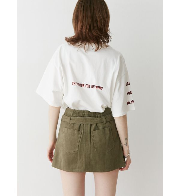 jouetie「ローウエストベルトスカパン」|スカート|