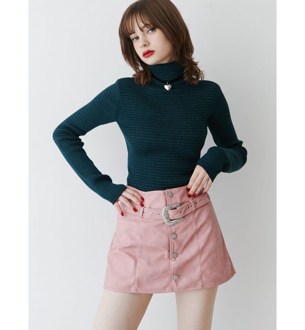 jouetie「ローウエストベルトスカパン」|スカート|