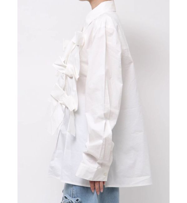 merry jenny「bon bon ribbon shirt」|シャツ・ブラウス|