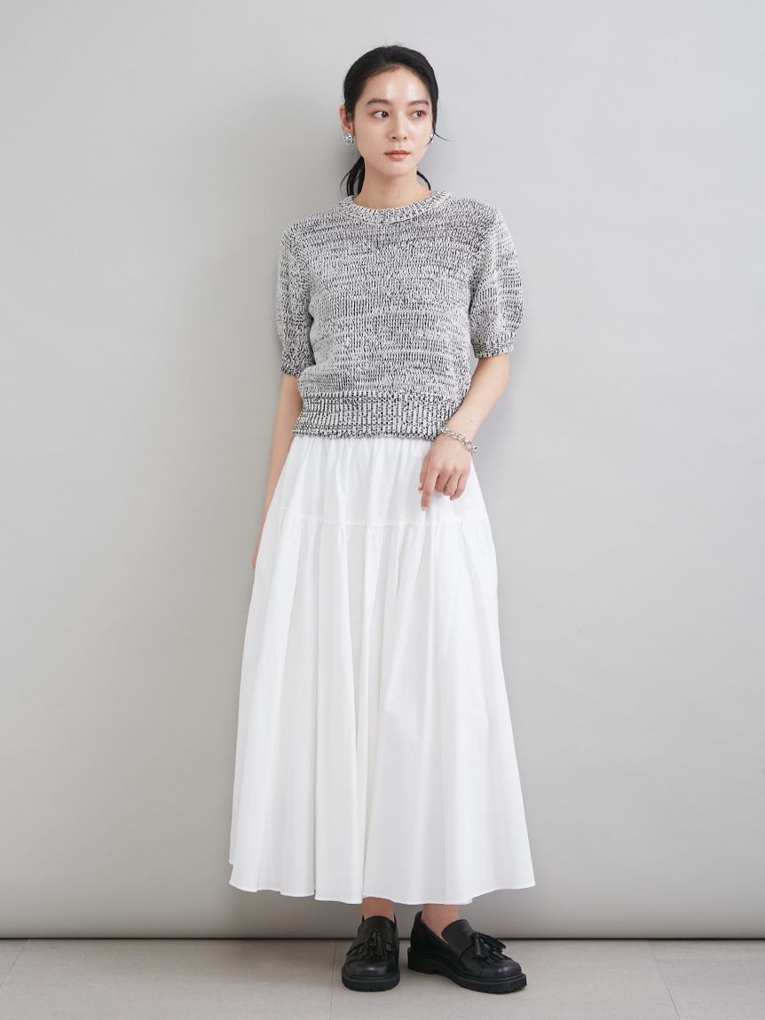 Mila Owen「ウエストボリュームフレアスカート」|スカート|
