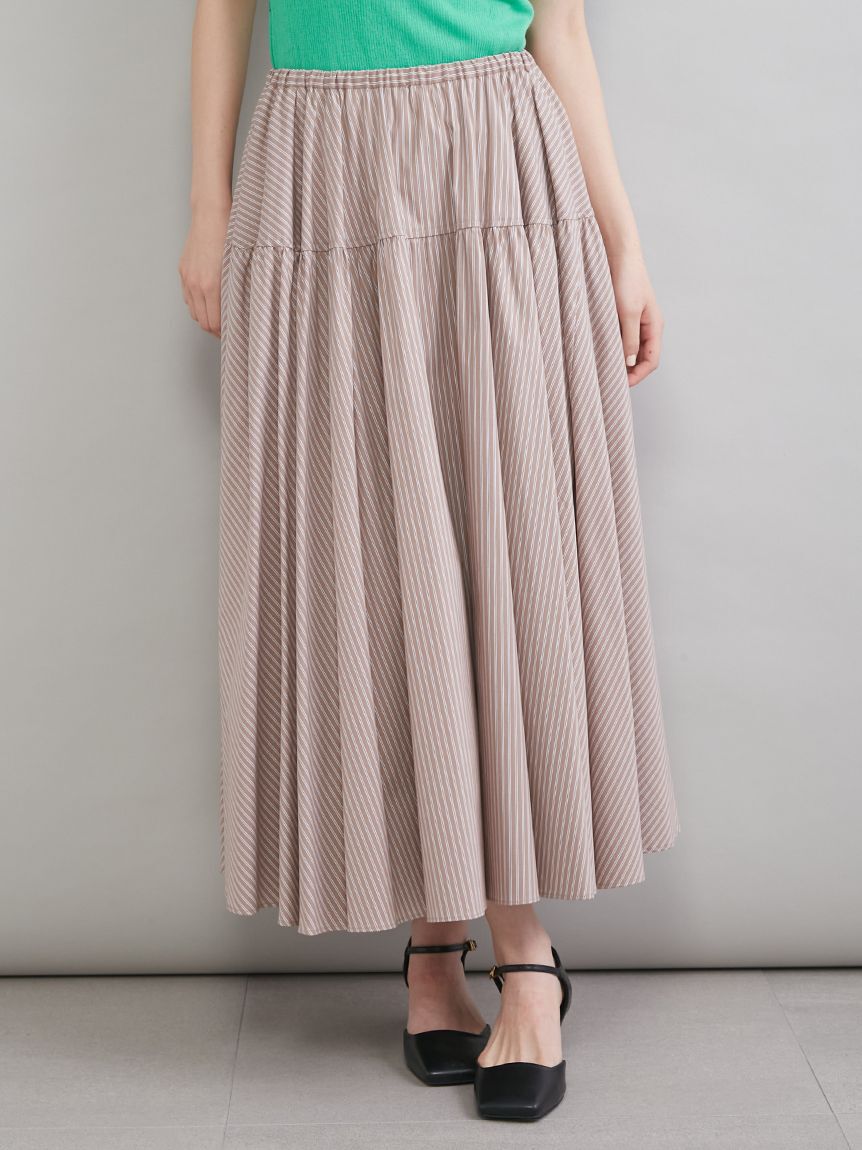 Mila Owen「ウエストボリュームフレアスカート」|スカート|