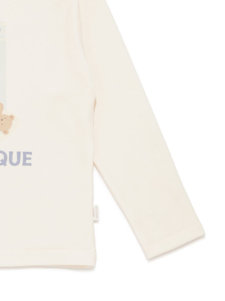 GELATO PIQUE KIDS & BABY「【JUNIOR】ウォッシングアニマルワンポイントロンT」|ルームウェア|