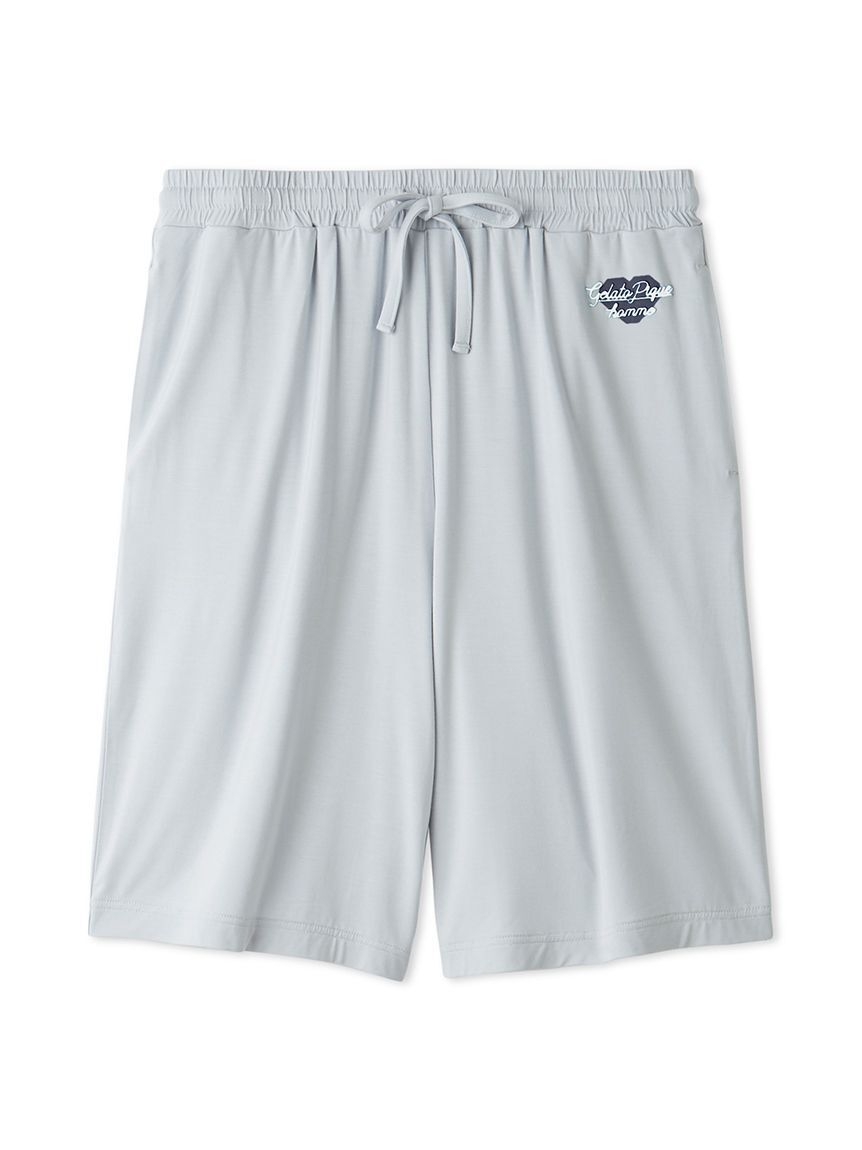 GELATO PIQUE HOMME「【HOMME】【接触冷感】ハートロゴハーフパンツ」|その他|BLU