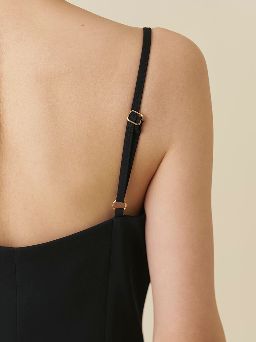 SNIDEL「シアーボレロオールインワンドレス」|オールインワン|