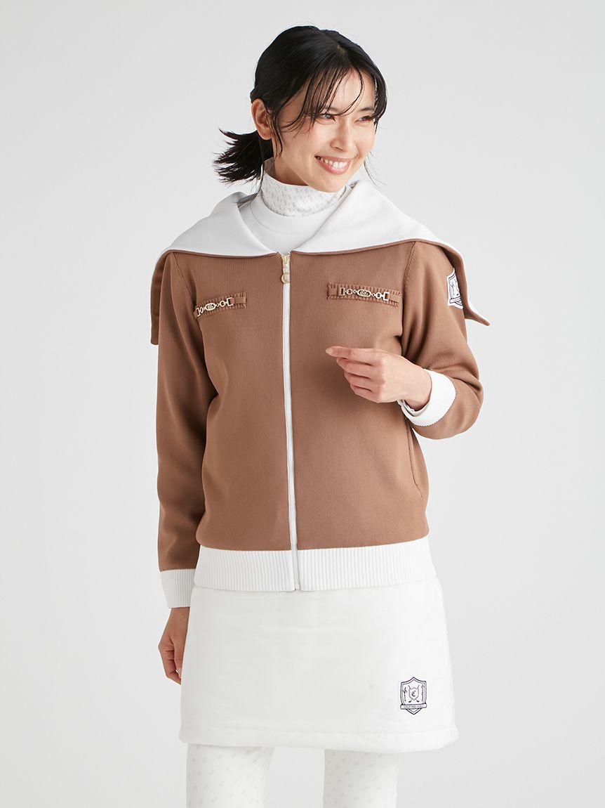 CELFORD「【CELFORD GOLF】　ニット２ＷＡＹフードアウター」|その他|