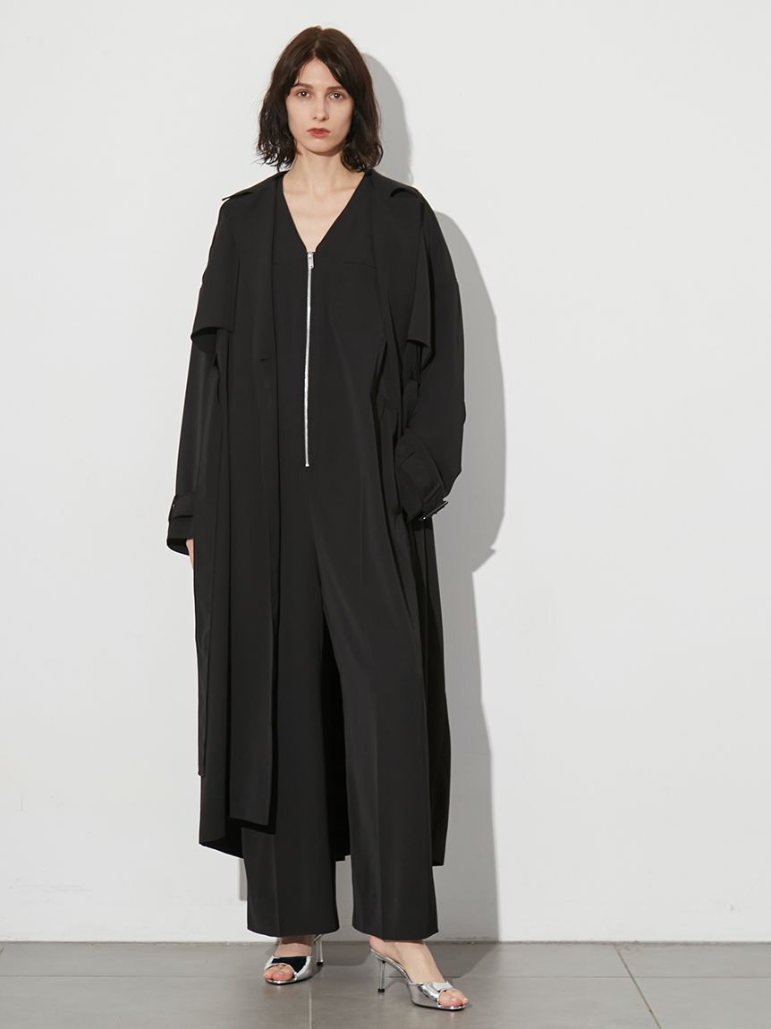 styling/「【セットアップ対応】ウエストギャザートレンチコート」|トレンチコート|