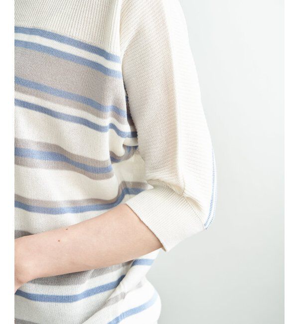 ikka「洗えるドルマンニットプルオーバー」|プルオーバー|