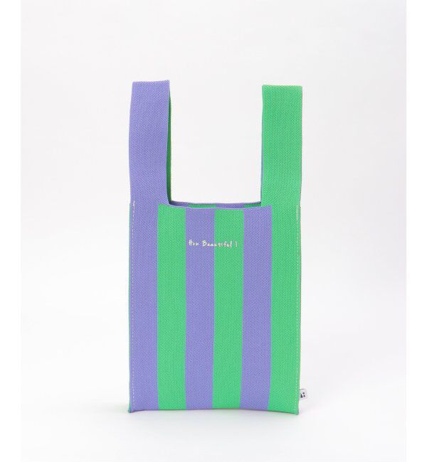 Lbc with Life「ストライプニットバッグ」|その他|