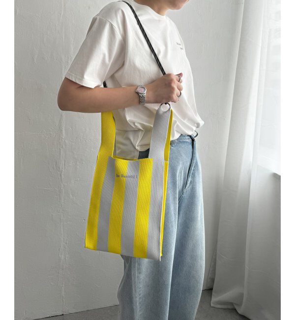 Lbc with Life「ストライプニットバッグ」|その他|