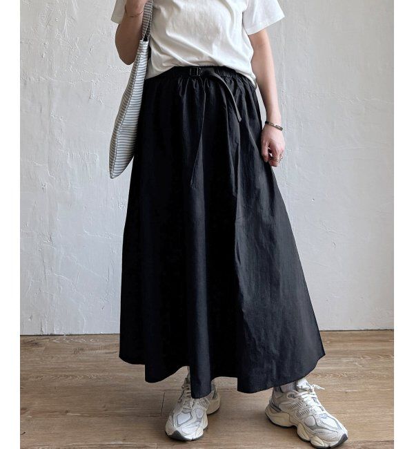 Lbc with Life「ワッシャーナイロンワークベルトスカート」|スカート|