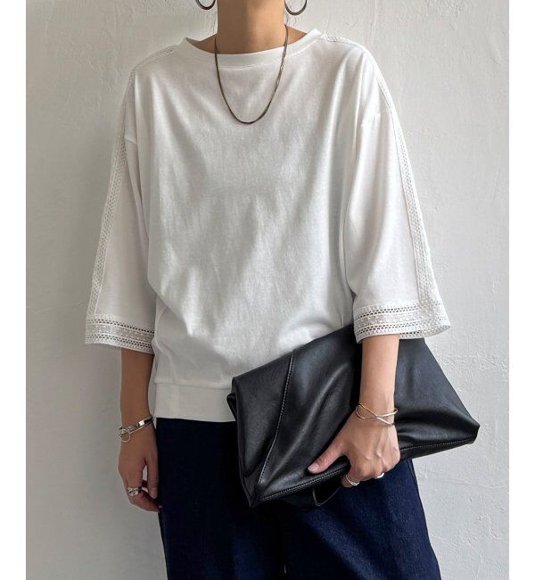 Lbc with Life「スリーブレースカットプルオーバー」|その他|ホワイト