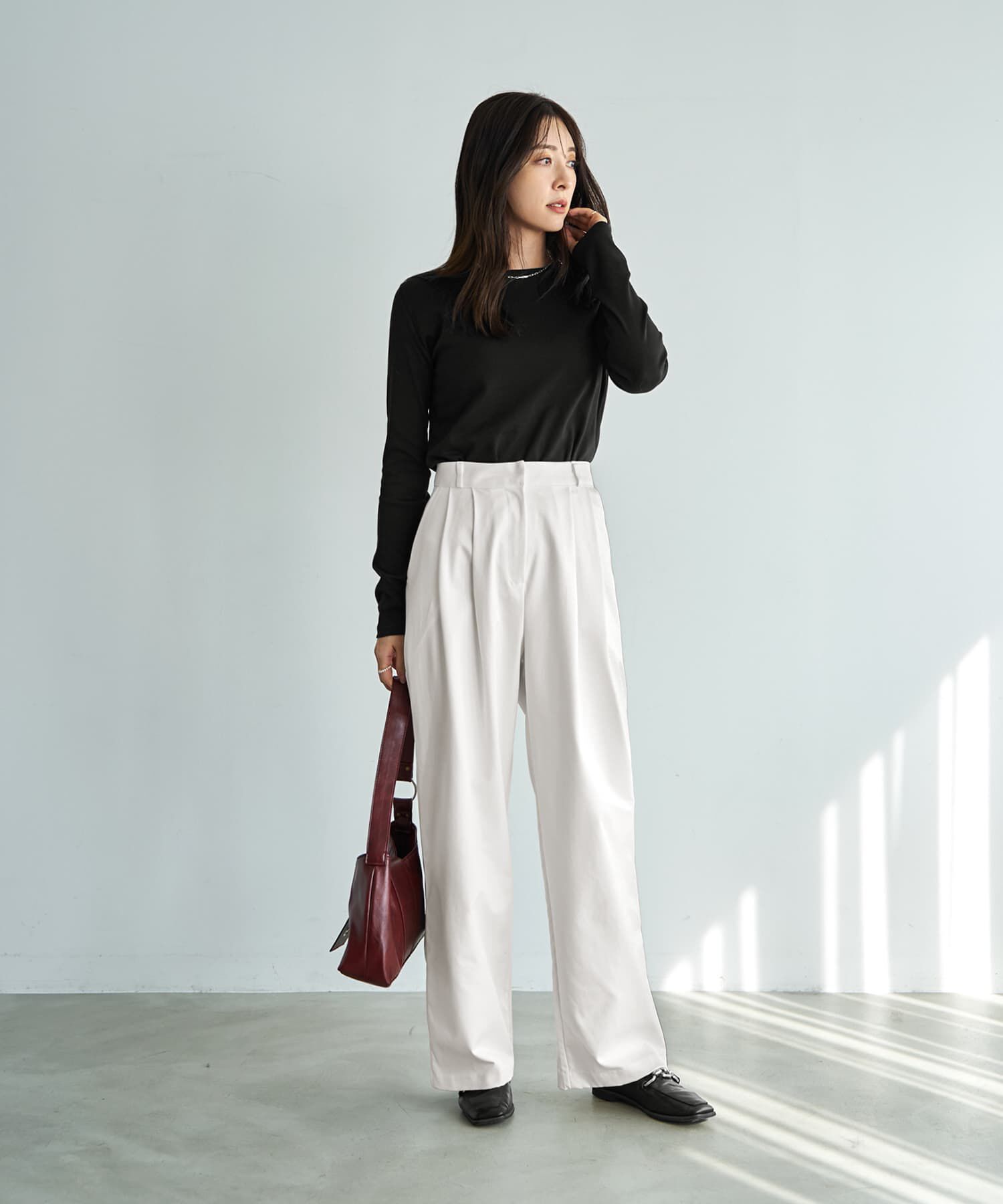 STYLE DELI「シンプルなフラットカットソートップス」|Tシャツ・カットソー|