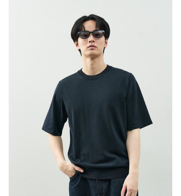  「SUNCUTGlasses/UV100%CUT サングラス レザー調 ラバーテンプル 紫外線対策 UV対策 UVカット ズレ落ち防止」|サングラス|