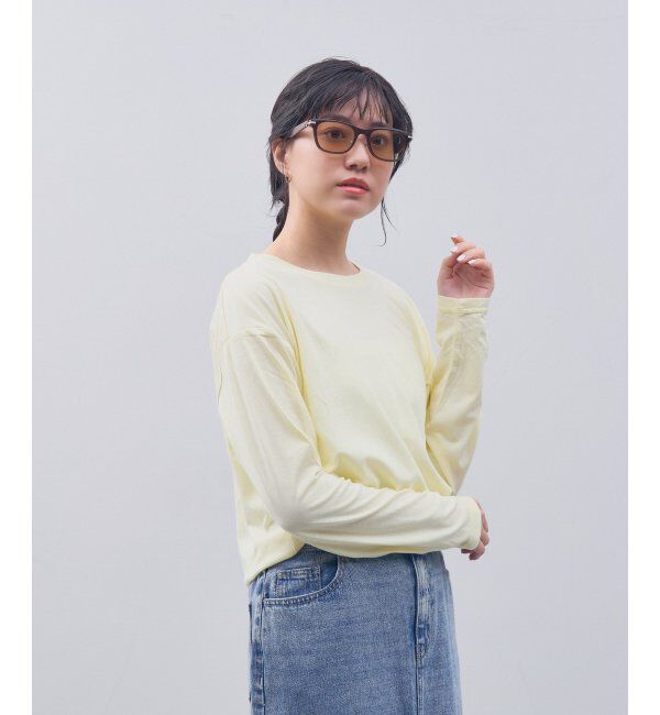  「SUNCUTGlasses/UV100%CUT サングラス レザー調 ラバーテンプル 紫外線対策 UV対策 UVカット ズレ落ち防止」|サングラス|薄ブラウン1