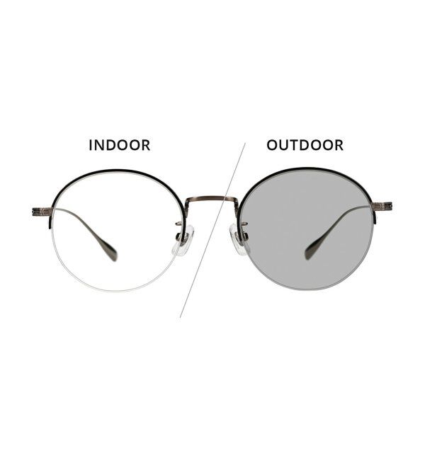  「【WEB限定】Zoff｜UNITED ARROWS 調光 サングラス レンズの色が変わる ユナイテッドアローズ UVカット」|サングラス|