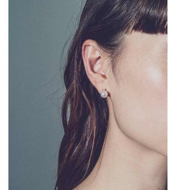 ete「パール/ビジュー リバーシブルイヤリング」|イヤリング|