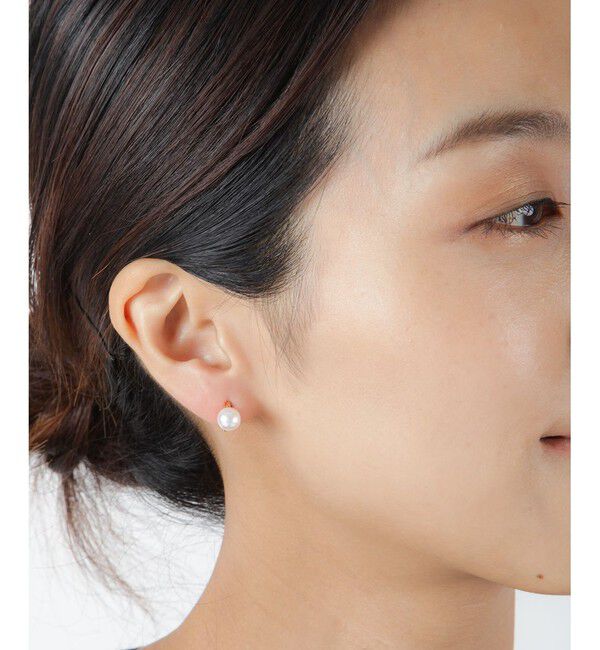 ete「パール/ビジュー リバーシブルイヤリング」|イヤリング|