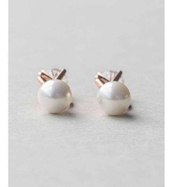 ete「パール/ビジュー リバーシブルイヤリング」|イヤリング|