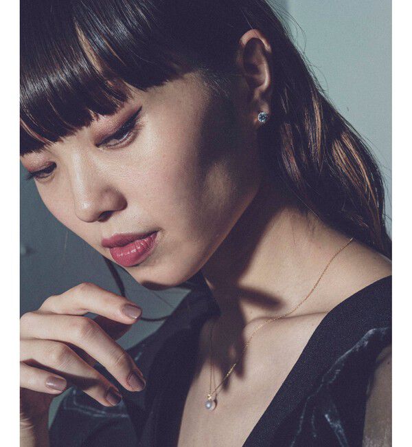 ete「パール/ビジュー リバーシブルイヤリング」|イヤリング|