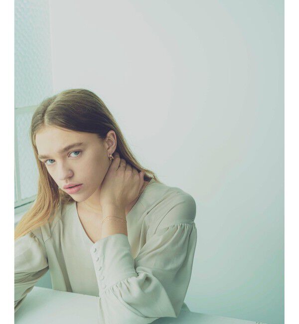 ete「ダブルフープ ピアス」|ピアス|