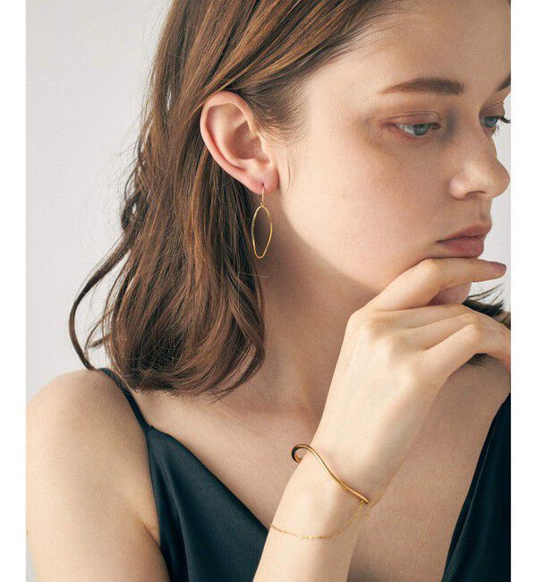 ete「オーバル ピアス」|ピアス|